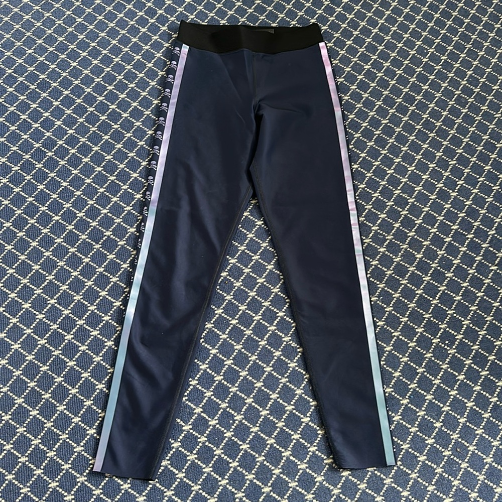Soul Cycle Ultra Core deep blue / purple leggings - worn 2x!!